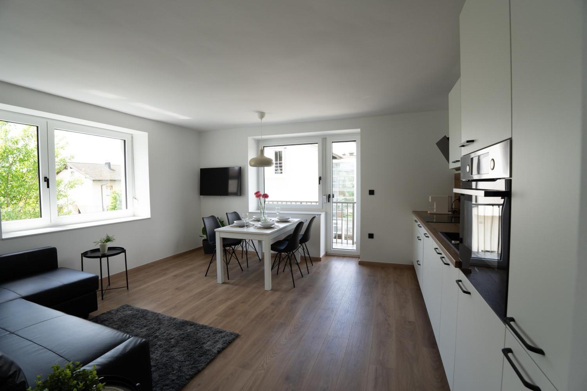 Residence Black&White Laibach Zimmer foto